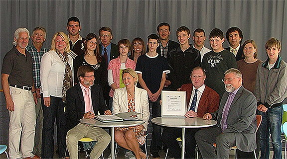 Unterzeichnung der Bildungskooperation mit dem Bildungszentrum Niederstetten